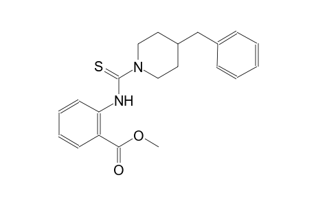 benzoic acid, 2-[[[4-(phenylmethyl)-1-piperidinyl]carbonothioyl]amino]-, methyl ester