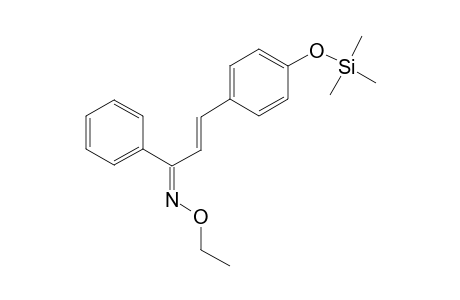 Chalcone <4-hydroxy-> ethoxime, mono-TMS, isomer 1