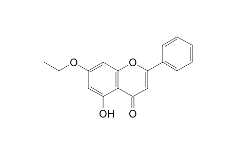 7-Ethoxy-5-hydroxy-2-phenyl-1-benzopyran-4-one