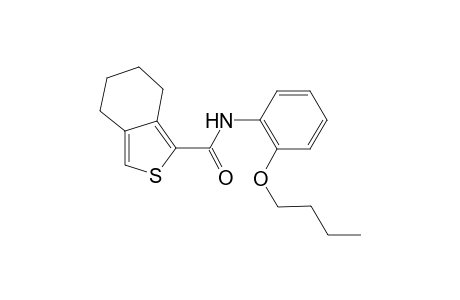 4,5,6,7-Tetrahydro-benzo[c]thiophene-1-carboxylic acid (2-butoxy-phenyl)-amide