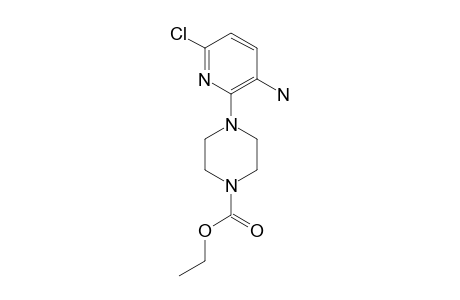 6-CHLORO-2-(4-ETHOXYCARBONYL-1-PIPERAZINYL)-3-AMINOPYRIDINE