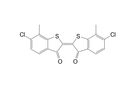 Benzo[b]thiophen-3(2H)-one, 6-chloro-2-(6-chloro-7-methyl-3-oxobenzo[b]thien-2(3H)-ylidene)-7-methyl-