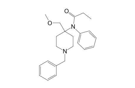 1-Benzyl-4-[(N-(1-oxopropyl)-N-phenylamino)]-4-(methoxymethyl)-piperidine