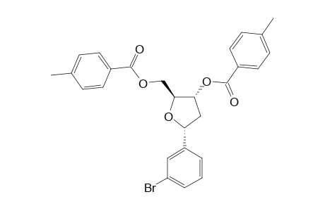 1-ALPHA-(3-BROMOPHENYL)-1,2-DIDEOXY-3,5-DI-O-(4-TOLUOYL)-D-RIBOFURANOSIDE
