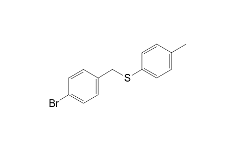 (4-Bromobenzyl)(p-tolyl)sulfane