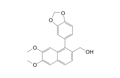 2-(Hydroxymethyl)-1-(3,4-methylenedioxyphenyl)-6,7-dimethoxynaphthalene