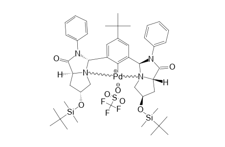 #4-OTF;[4-TERT.-BUTYL-2,6-BIS-[(3R,6R,7A-S)-6-TERT.-BUTYLDIMETHYLSILYLOXY-2-PHENYLHEXAHYDRO-1H-PYRROLO-[1,2-C]-IMIDAZOLE-1-ON-3-YL]-PHENYL]-(TRIFLUOROME