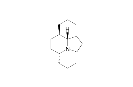 (5R,8R,8aS)-5,8-dipropyl-1,2,3,5,6,7,8,8a-octahydroindolizine
