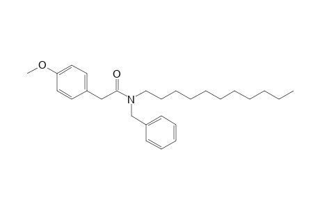 Acetamide, 2-(4-methoxyphenyl)-N-benzyl-N-undecyl-