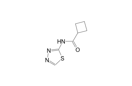 N-(1,3,4-thiadiazol-2-yl)cyclobutanecarboxamide