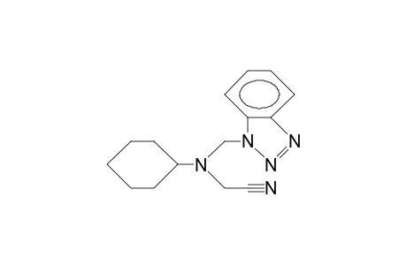 N-(1-Benzotriazolyl-methyl)-N-cyclohexyl-amino-acetonitrile