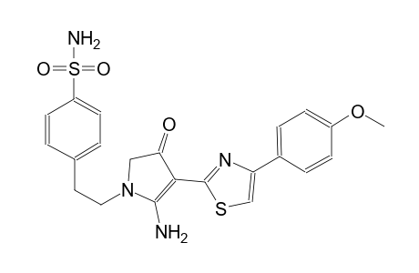benzenesulfonamide, 4-[2-[5-amino-2,3-dihydro-4-[4-(4-methoxyphenyl)-2-thiazolyl]-3-oxo-1H-pyrrol-1-yl]ethyl]-