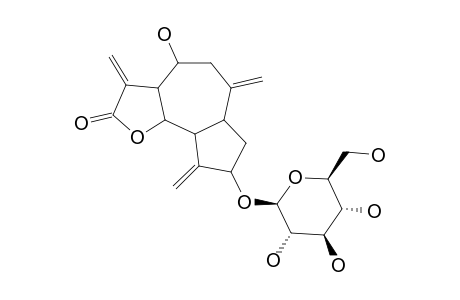 DEACYLCYANOPICRIN-3-BETA-D-GLUCOPYRANOSIDE,CREPISIDE-E