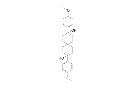 (+-)-3,9-Bis(4-methoxyphenyl)spiro[5.5]undecane-3,9-diol
