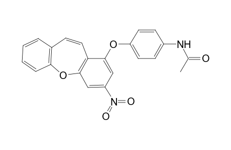 N-[4-(2-nitrobenzo[b][1]benzoxepin-4-yl)oxyphenyl]acetamide