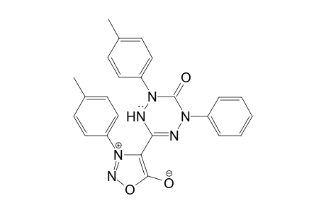 2-(4-Methylphenyl)-6-[3-(4-methylphenyl)sydnon-4-yl]-4-phenyl-3,4-dihydro-3-oxo-1,2,4,5-tetrazin-1(2H)-yl radical