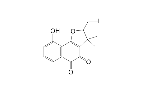 12,3-Dihydro-9-hydroxy-2-(iodomethyl)-3,3-dimethylnaphtho[1,2-b]furan-4,5-dione