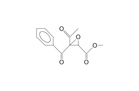 2-Acetyl-2-benzoyl-1-methoxycarbonyl-oxirane