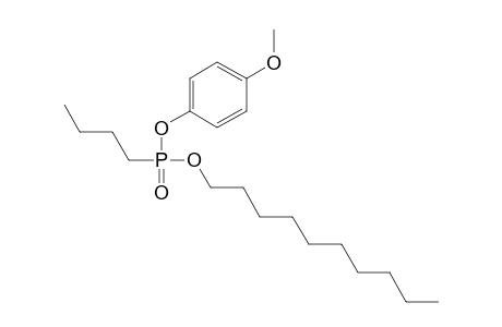 Butylphosphonic acid, decyl 4-methoxyphenyl ester