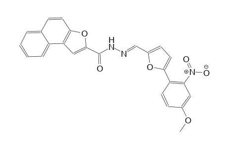 N'-{(E)-[5-(4-methoxy-2-nitrophenyl)-2-furyl]methylidene}naphtho[2,1-b]furan-2-carbohydrazide