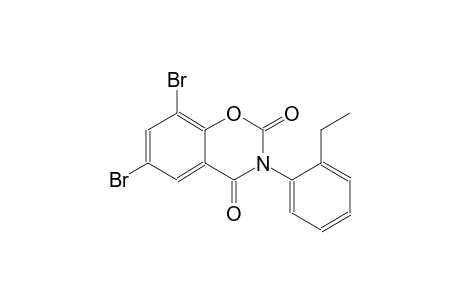 2H-1,3-benzoxazine-2,4(3H)-dione, 6,8-dibromo-3-(2-ethylphenyl)-