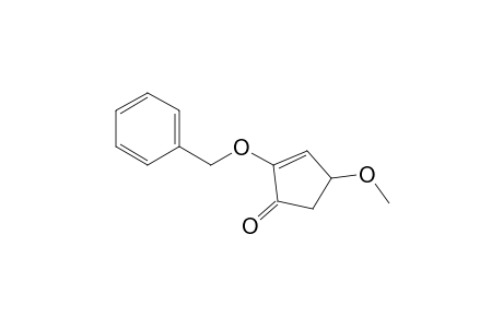 2-Benzoxy-4-methoxy-cyclopent-2-en-1-one