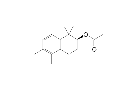 2.beta.-Acetoxy-1,1,5,6-tetramethyl-1,2,3,4-tetrahydronaphthalene