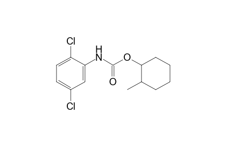 2,5-dichlorocarbanilic acid, 2-methylcyclohexyl ester