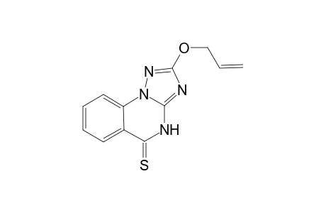 2-Alloxy-4H-[1,2,4]triazolo[1,5-a]quinazolin-5-thione