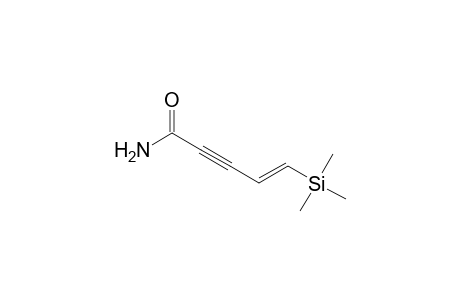 (E)-5-trimethylsilylpent-4-en-2-ynamide