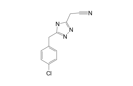 3-PARA-CHLOROBENZYL-4-AMINO-5-CYANOMETHYL-4H-1,2,4-TRIAZOLE