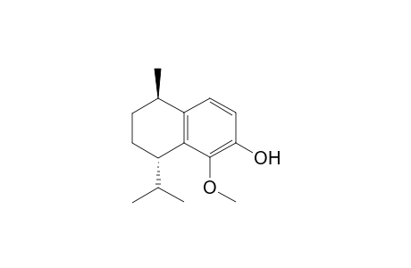 8-Isopropyl-1-methoxy-5-methyl-5,6,7,8-tetrahydronaphthene-2-ol