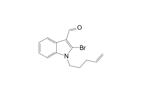 2-Bromo-1-(pent-4-enyl)-1H-indole-3-carbaldehyde