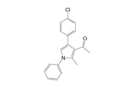 1-(4-(4-Chlorophenyl)-2-methyl-1-phenyl-1H-pyrrol-3-yl)ethanone