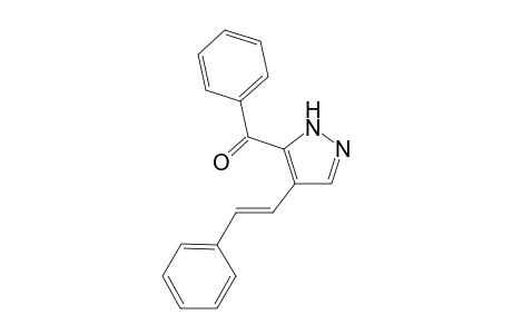 phenyl-[4-[(E)-2-phenylethenyl]-1H-pyrazol-5-yl]methanone