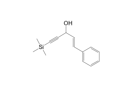 (E)-6-(Trimethylsiyl)-3-hydroxy-1-phenyl-1-penten-4-yne