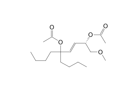 3-Nonene-2,5-diol, 5-butyl-1-methoxy-, diacetate, [S-(E)]-