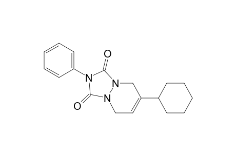 3-cyclohexyl-8-phenyl-1,6,8-triazabicyclo[4.3.0]non-3-ene-7,9-dione