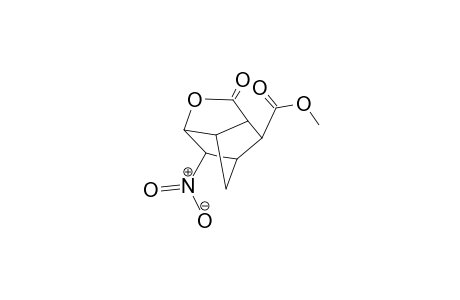 methyl 6-nitro-2-oxohexahydro-2H-3,5-methanocyclopenta[b]furan-7-carboxylate
