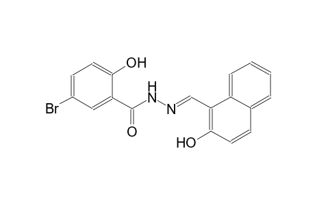 benzoic acid, 5-bromo-2-hydroxy-, 2-[(E)-(2-hydroxy-1-naphthalenyl)methylidene]hydrazide