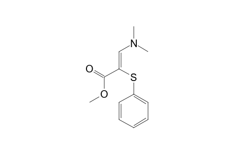 Methyl (Z)-3-(dimethylamino)-2-(phenylthio)acrylate
