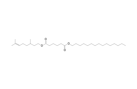 Adipic acid, .beta.-citronellyl pentadecyl ester