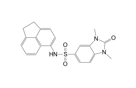 N-(1,2-dihydro-5-acenaphthylenyl)-1,3-dimethyl-2-oxo-2,3-dihydro-1H-benzimidazole-5-sulfonamide