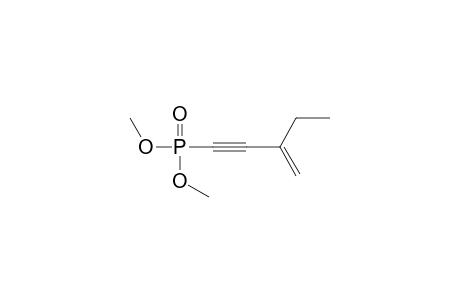 (3-ethyl-3-buten-1-ynyl)phosphonic acid, dimethyl ester