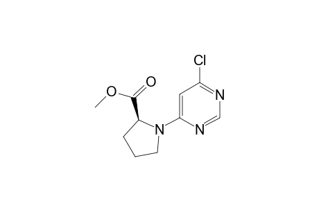 (S)-Methyl 1-(6-chloropyrimidin-4-yl) pyrrolidine-2-carboxylate