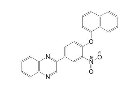 2-[4-(1-naphthyloxy)-3-nitrophenyl]quinoxaline