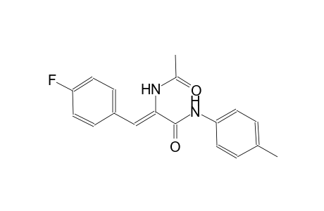 2-propenamide, 2-(acetylamino)-3-(4-fluorophenyl)-N-(4-methylphenyl)-, (2Z)-