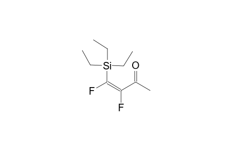 Z-3,4-DIFLUORO-4-TRIETHYLSILYLBUT-3-ENE-2-ONE