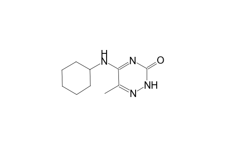 5-(cyclohexylamino)-6-methyl-1,2,4-triazin-3(2H)-one
