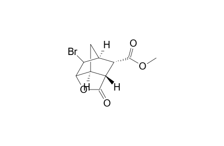 (1S,6R,7S,9R)-2-Bromo-5-oxo-4-oxa-tricyclo[4.2.1.0(3,7)]nonane-9-carboxylic acid methyl ester